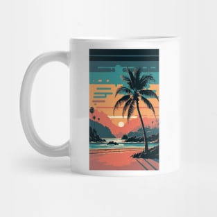 Sunset at the beach Mug